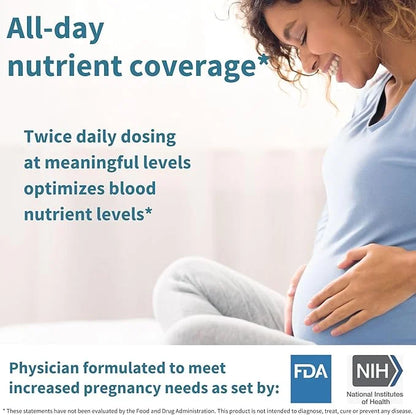 Methylated Prenatal Multivitamin, Folate for MTHFR, 60 Tablets,