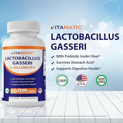 Vitamatic Lactobacillus Gasseri 12 Billion 60 Count