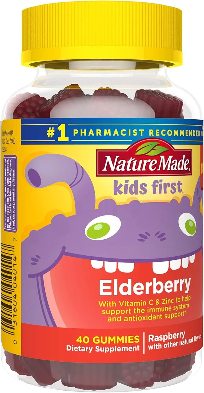 Nature Made Kids First Elderberry 40 Elderberry