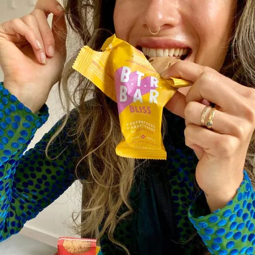 Vegan Keto Superfood Protein Bars, by B.T.R. - Low Carb, Plant Based, Gluten Free |12 Bars| Free of Sugar Alcohols & Boost...