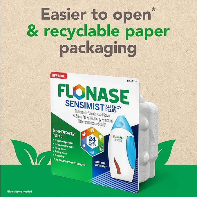 Flonase Sensimist Allergy Relief Nasal Spray 24HR Long 120 Sprays
