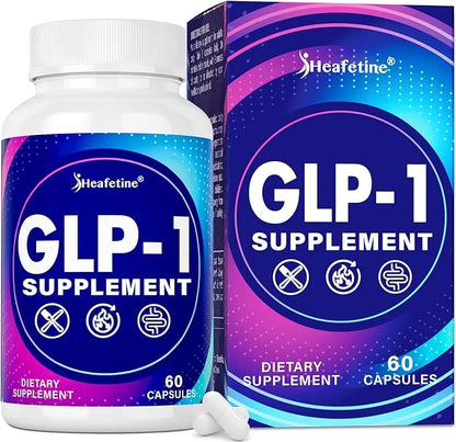 GLP-1 Supplement Support, with Naturally GLP1 Supplement Probiotic for Women & Men, Hops & Green Tea Extract, GLP 1 Supple...