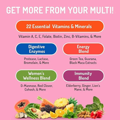 FarmHaven Multivitamin for Women D3, Folate, 2_180 Capsules