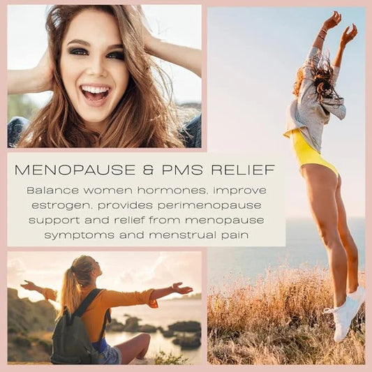 Hormone Balance for Women – Natural Female Energy & Mood Enhancement Pills – Hot Flashes Menopause Relief Supplement with ...