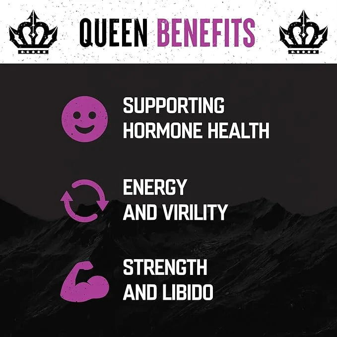 The Fittest Queen Supplement - Supports Hormone Balance, Fertility, Performance and Energy for Women - Grass fed Bovine Ov...