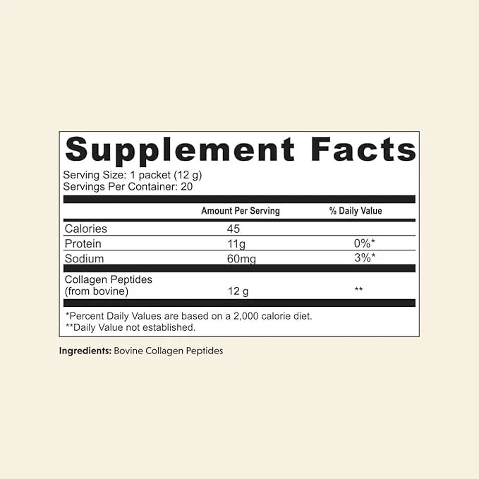 Great Lakes Wellness Collagen Peptides Powder 20 Sticks