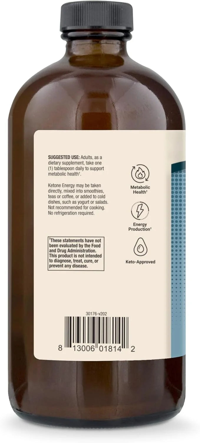Dr. Mercola, Biothin Ketone Energy Caprylic Acid MCT Oil, 16 FL oz (1 PT.) 473 mL, 31 Servings, Non GMO, Soy-Free, Gluten ...