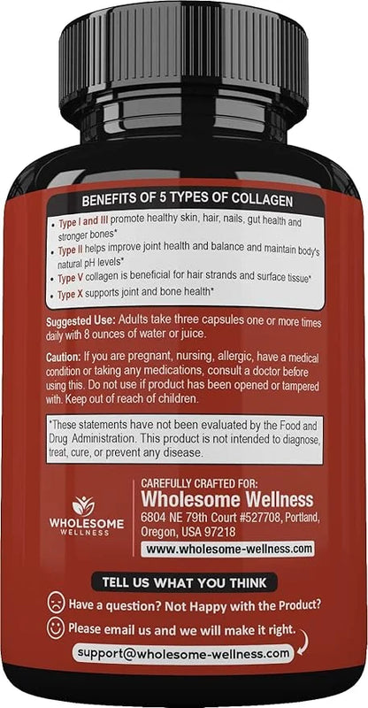 Super-Absorb Multi Collagen Pills (Type I (90 Capsules)