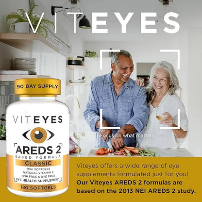 Viteyes AREDS 2 Classic Macular Health 180 Softgels