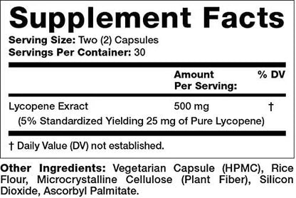 Olympian Labs Lycopene 25mg, Powerful Antioxidant 60 Vegan