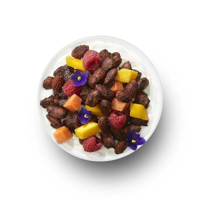TGB Chocolate Almonds | 1g Net Carb Keto Snack | Gluten Free Low Carb Candy Nuts, 10 Ounces - Product Image