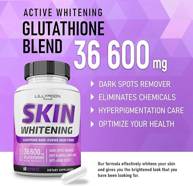 Glutathione Whitening Pills Skin Lightening Pills