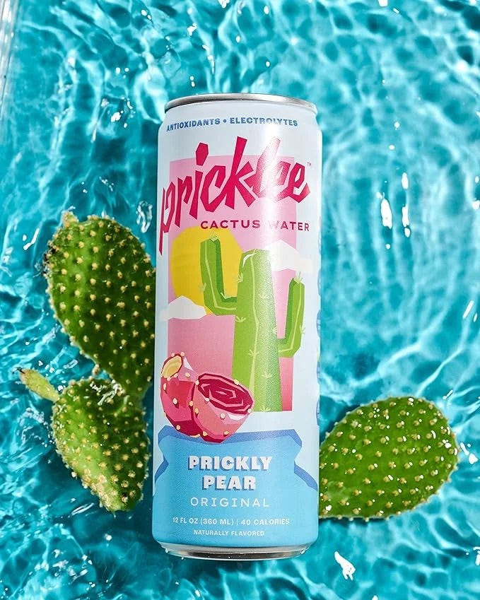 Prickly Pear Cactus Water - Packed With Antioxidants, Electrolytes, Vitamin C - Natural Sports Drink for Immunity, & Recov...