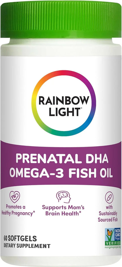 Rainbow Light Prenatal Vitamin, Omega-3 Fatty 60 Softgels