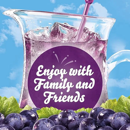 Crystal Light Sugar-Free Concord Grape Low Calories Powdered Drink Mix 6 Count Pitcher Packets (Pack of 4) - Product Image