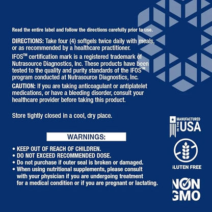 Life Extension Super Omega-3 EPA/DHA Fish 3 Supplement 240 Easy-to-swallow