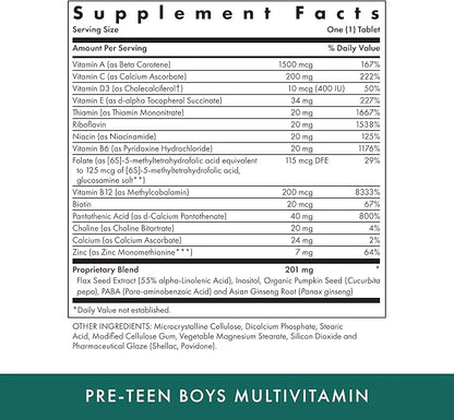 MICHAEL'S Health Naturopathic Programs Pre-Teen Boys 60 Vegetarian 60 Servings
