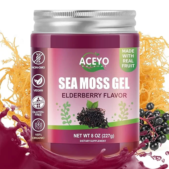 (8 OZ) Sea Moss Gel Organic 102 Vitamins