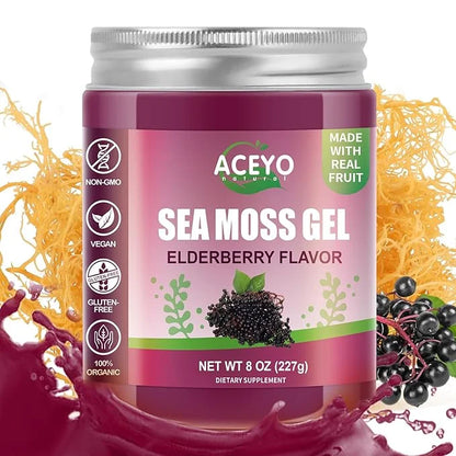 (8 OZ) Sea Moss Gel Organic 102 Vitamins
