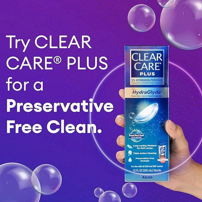 Clear Care Plus Cleaning and Disinfecting 12 Fl