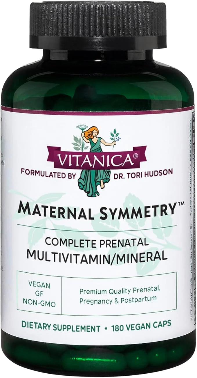 Vitanica Maternal Symmetry, Prenatal and Postnatal 180 Capsules