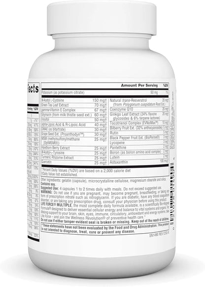 Source Naturals Life Force Multiple Iron 60 Capsules