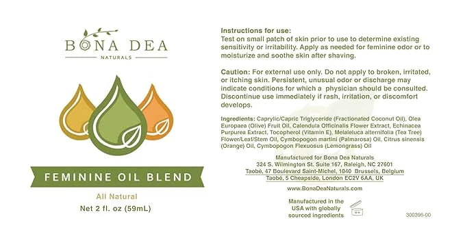 The Original All Natural Feminine Deodorant Spray 2 oz