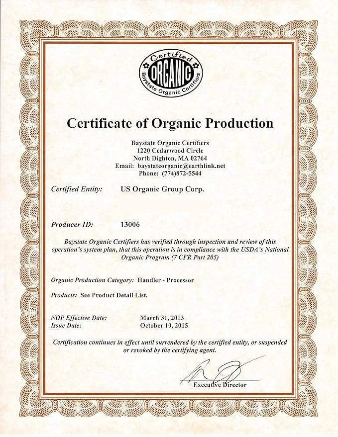 US Organic Sweet Almond Kernel Oil, USDA Certified Organic,100% Pure & Natural, Cold Pressed Virgin, Unrefined in Amber Gl...