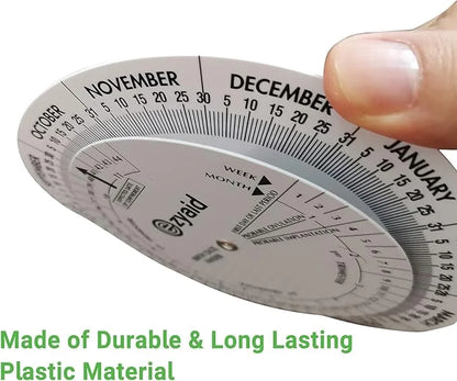 Pregnancy Wheel, OB-GYN Due Date Calculator,
