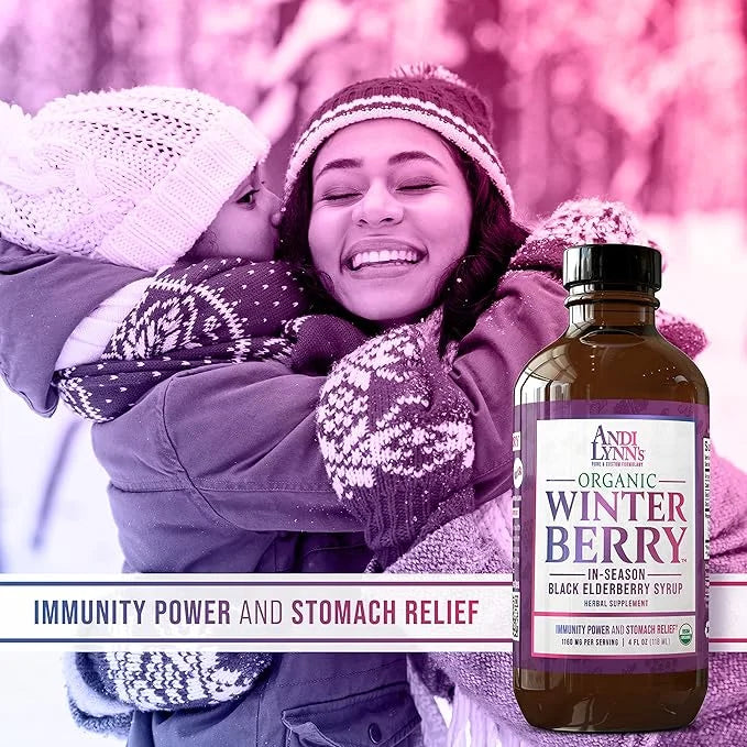 Andi Lynn's Winterberry Black Elderberry Syrup (4 FL 3)