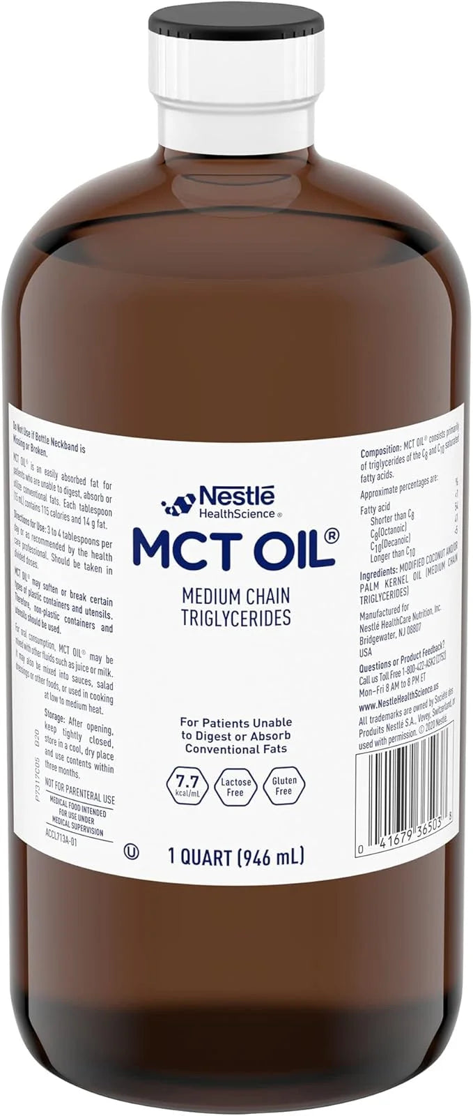 Nestle Mct Oil, for Digestive Problems, 1 EA - Product Image