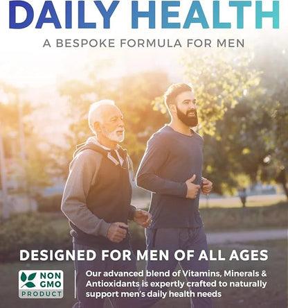Multivitamin for Men (Non-GMO) Daily Mens 60 Capsules