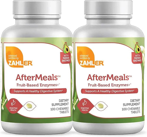 Zahler AfterMeals Digestive Enzymes for Digestion Health (200 Tablets)