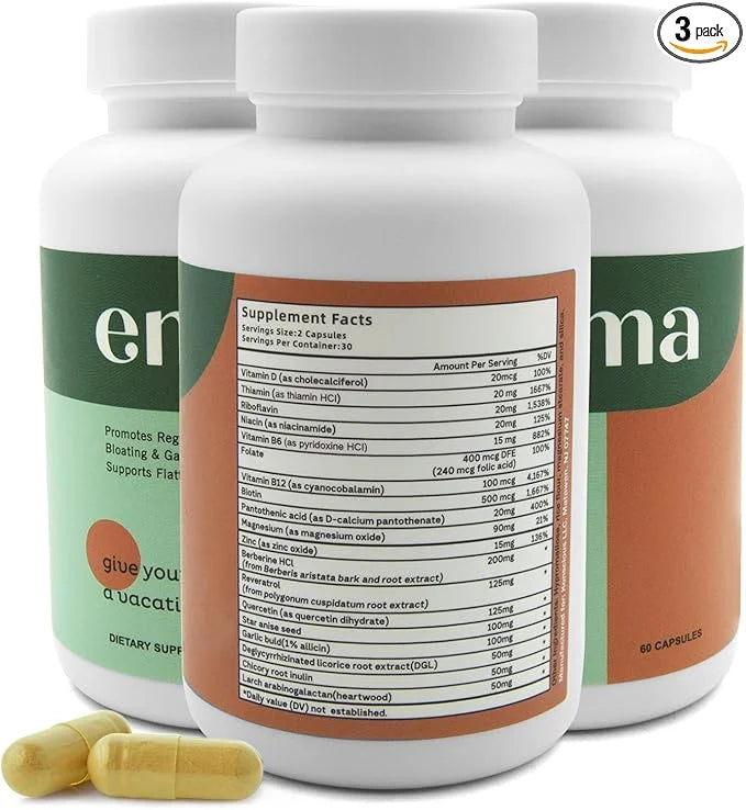 Gut Health, Natural Cleansing, Regulate Bowel 60 Pieces-3pcs Pieces-3pcs