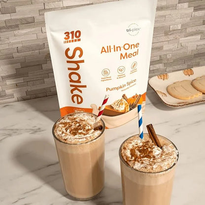 310 Nutrition All-In-One Meal Replacement Shake - Fiber-Rich Vegan Blend with Natural Sweeteners - Low Carb, Keto & Paleo ...
