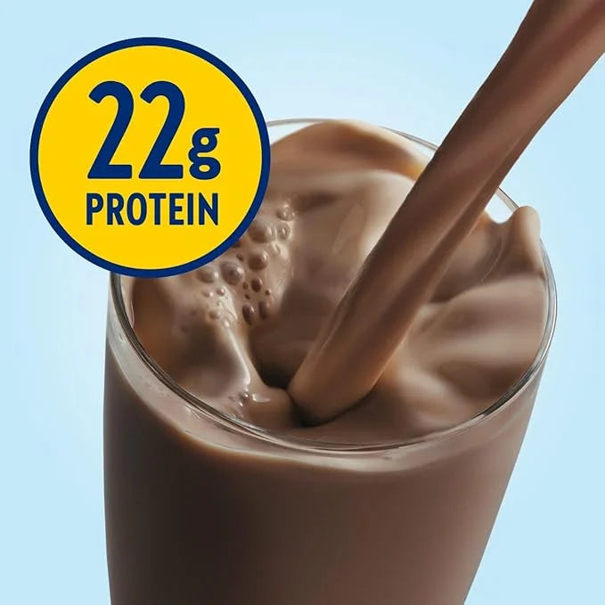 Glucerna Hunger Smart Powder, Diabetic Drink to Support Blood Sugar Management, 22g Protein, 130 Calories, Classic Chocola...