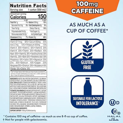 Ensure Max Protein Shake | Café Mocha | Meal Supplement Shake | Ready to Drink | 30g Protein for Muscle Building | 1g Suga...