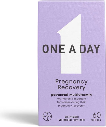ONE A DAY Postnatal Complete Multivitamin Omega-3 DHA, 60 Count