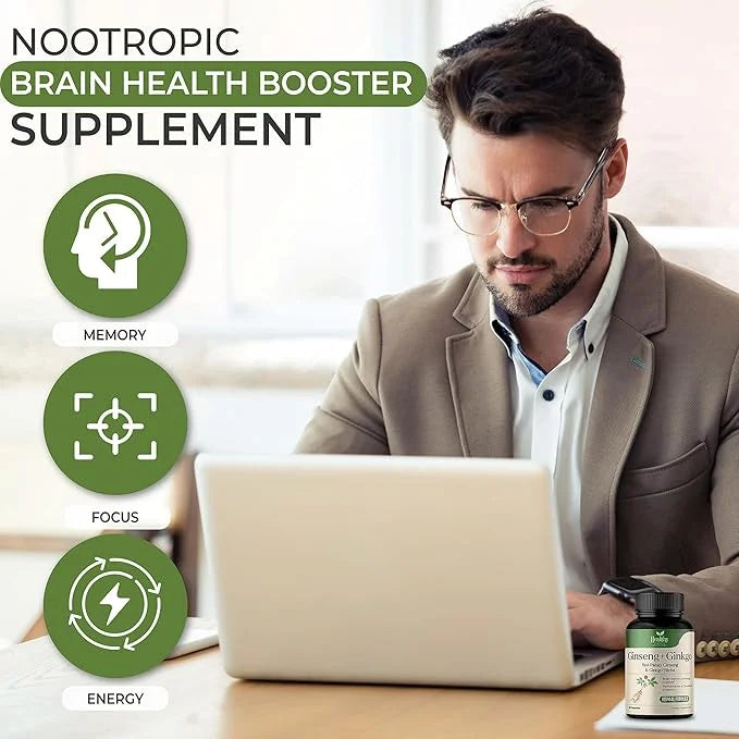 Ginkgo Biloba & Ginseng 60 Capsules