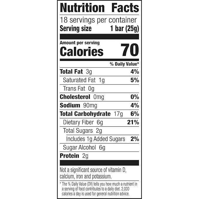 Fiber One 70 Calorie Soft-Baked Bars, Cinnamon Coffee Cake, 18 ct - Product Image