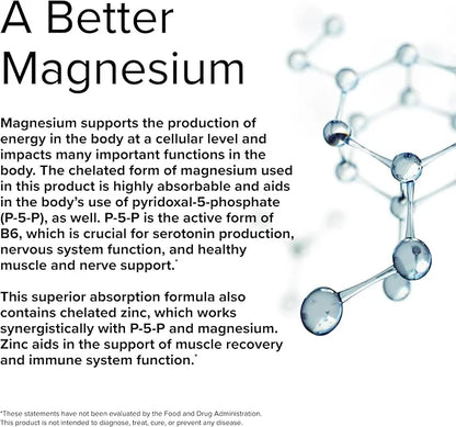 Terry Naturally BioActive Magnesium Complex 60 Capsules B6 & 60 Servings