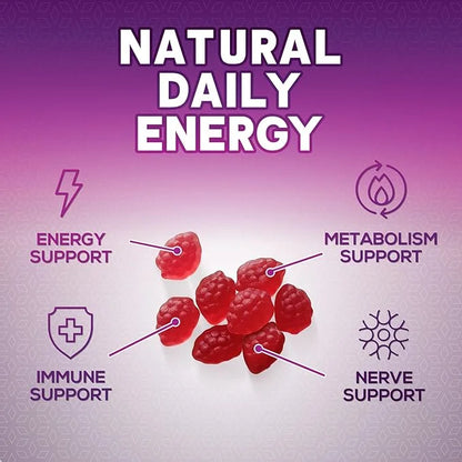 Vitamin B12 Energy Gummies 4500mcg Chewable B-12 Gummy 120 Gummies