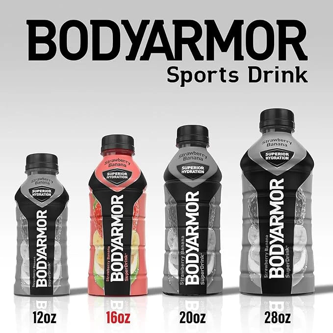 BODYARMOR Sports Drink Sports Beverage, Tropical Punch, Coconut Water Hydration, Natural Flavors With Vitamins, Potassium-...
