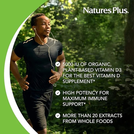Natures Plus Source of Life Garden D3-60 Vegan 2 - 60 Total