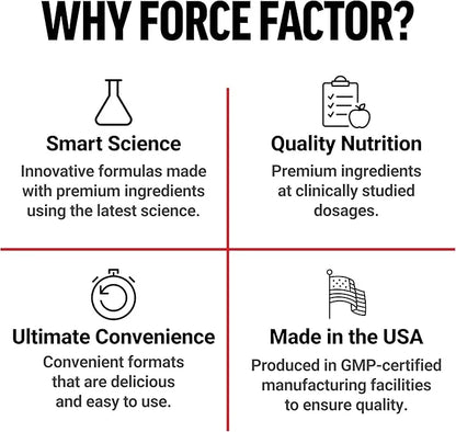 Force Factor Smarter Greens Superfoods + Digestion Powder, 3-Pack, Greens Powder with 2 Billion Probiotics, Digestive Enzy...