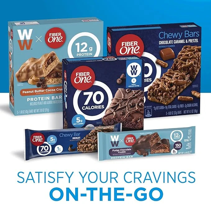 Fiber One Chewy Bars, Oats & Chocolate Strawberry Fiber Snacks, 5 Count, 7 oz - Product Image