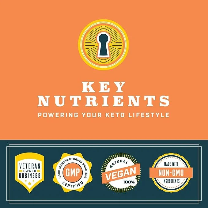 KEY NUTRIENTS Multivitamin Electrolytes Powder Packets - Tropical Peach Mango Post Workout and Recovery 40 Pack Hydration ...