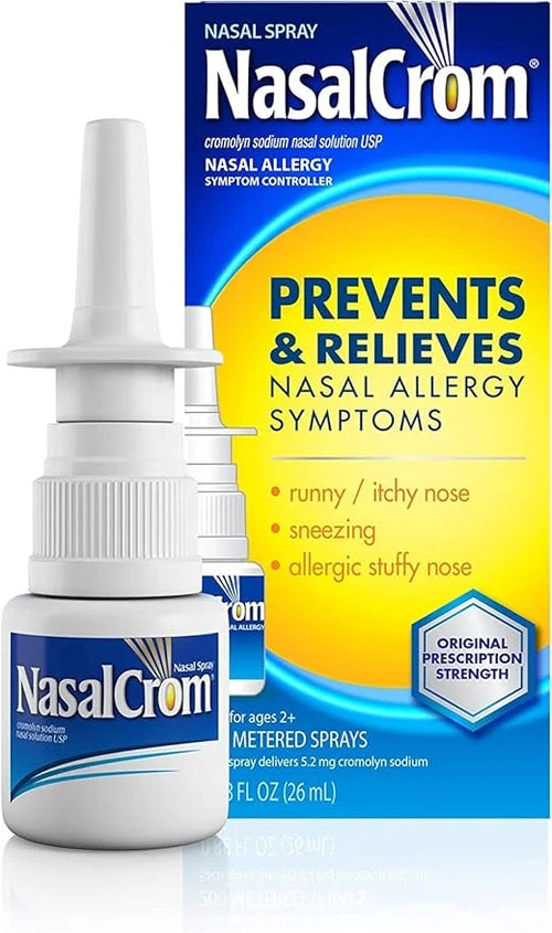 NasalCrom Nasal Spray Allergy Symptom Controller 200 Sprays .88 FL
