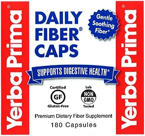 Yerba Prima Daily Fiber Formula 180 caps 2) -