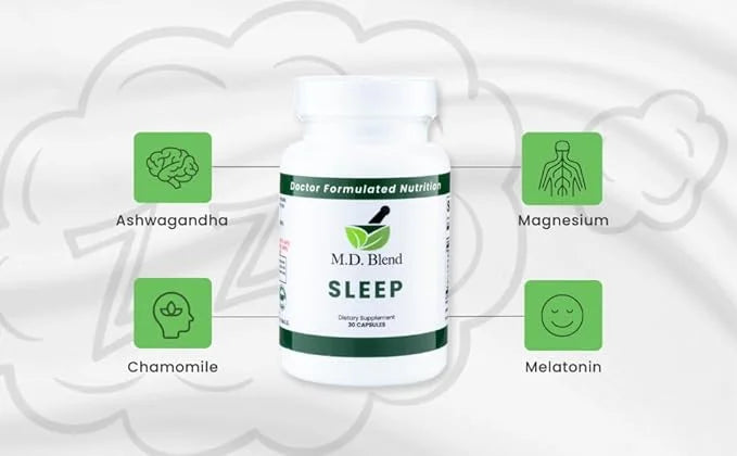 Sleep - Natural Supplement with L-Theanine, 30 capsules